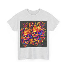 Load image into Gallery viewer, Flaming Skulls T-Shirt - Size S - 5XL
