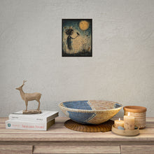 Load image into Gallery viewer, Rolled Poster — "Life Is Not About Finding Yourself" Inspirational Art Print