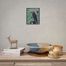 Load image into Gallery viewer, Crow Art Poster – 'You Give Them 100%' Inspirational Raven Wall Art (Rolled Poster)