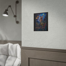 Load image into Gallery viewer, Rolled Poster - Whimsical Night Rabbit 'We Are Not Meant To Simply Survive' Art Print