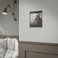 Load image into Gallery viewer, Grim Reaper Love Poster — "To Love is to Destroy" Rolled Art Print