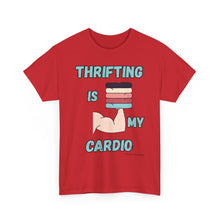 Load image into Gallery viewer, Thrifting is my Cardio Strong Arm Thrifter Reseller T-Shirt - ALL Sizes - S - 5XL