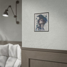 Load image into Gallery viewer, "Love Doesn't Just Break You Once" Wall Art | Raven Headdress Print
