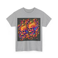 Load image into Gallery viewer, Flaming Skulls T-Shirt - Size S - 5XL