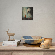 Load image into Gallery viewer, Rolled Poster – 'They Call Me Strange' Fox & Bird Surreal Art Print