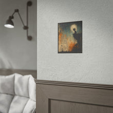 Load image into Gallery viewer, Rolled Poster — "Keep Looking Up Even When It's Darkest" Gothic Cat Art Print
