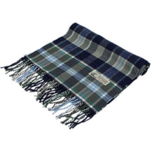 Load image into Gallery viewer, Plaid Cashmere Feel Scarf 12-pack Navy/olive/blue