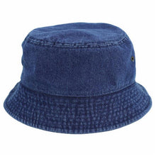 Load image into Gallery viewer, Previous Next   Newhattan 100% Cotton Denim Bucket hats Unisex