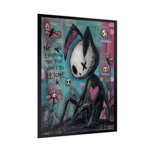 Load image into Gallery viewer, Everything That Feels Wants to Escape Rolled Poster — Gothic Surreal Whimsical Wall Art