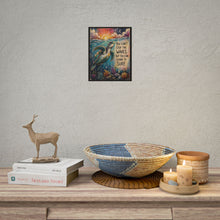 Load image into Gallery viewer, "You Can't Stop the Waves" Sea Turtle Canvas Wall Art