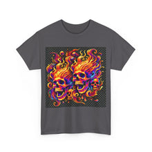 Load image into Gallery viewer, Flaming Skulls T-Shirt - Size S - 5XL