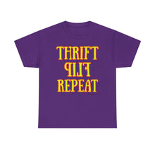Load image into Gallery viewer, Thrift Flip Repeat Thrifter Reseller T-Shirt - ALL Sizes - S - 5XL