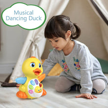 Load image into Gallery viewer, Musical Flapping Duck Educational Toy With Action Light And Music