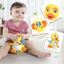 Load image into Gallery viewer, Musical Flapping Duck Educational Toy With Action Light And Music