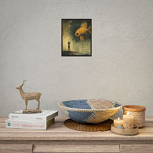 Load image into Gallery viewer, Surreal Goldfish Art Poster – "We Are Not Defined by Our Mistakes" Inspirational Wall Art