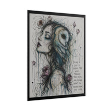 Load image into Gallery viewer, Owl Muse Art Poster — "Being in Love" Romantic Boho Wall Art