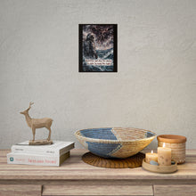 Load image into Gallery viewer, Astronaut Storm Poster — “Sometimes You Face the Storm… in Order to Reach the Light” Inspirational Wall Art