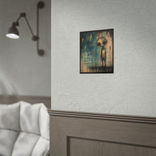 Load image into Gallery viewer, Rolled Poster — Moody Creepy Art Print "They See the Noise and Miss the Meaning"