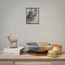 Load image into Gallery viewer, Bird Art Poster – "To Be in Love is to See Magic" Inspirational Wall Art