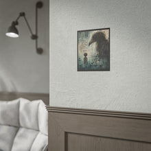 Load image into Gallery viewer, Rolled Poster — Moody Raven Artwork with Quote “People Don’t See What They Have Until It’s Gone”
