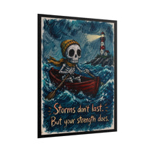 Load image into Gallery viewer, "Brave Hearts Keep Going Anyway" Fox Wall Art | Whimsical Animal Print