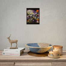 Load image into Gallery viewer, Survivors Rising Poster — Inspirational Abstract Art with Quote