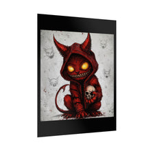 Load image into Gallery viewer, Devil Cat Poster – Dark Horror Art Rolled Print