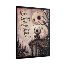Load image into Gallery viewer, "Keep Choosing You" Self-Love Wall Art | Spooky Stitched Doll Print