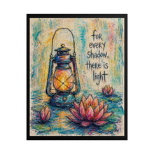 Load image into Gallery viewer, "For Every Shadow" Richly Textured Palette Knife Style Fine Art Painting Print