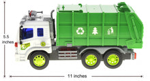 Load image into Gallery viewer, Friction Powered Garbage Truck With Lights And Sounds