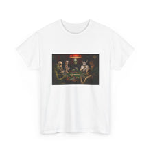 Load image into Gallery viewer, Monsters Playing Poker Fun Night Frankenstein Dracula Wolfman Graphic T-Shirt
