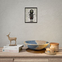 Load image into Gallery viewer, Creepy Cute Horror Poster – “Pain Is Just Weakness Leaving The Body” Rolled Art Print