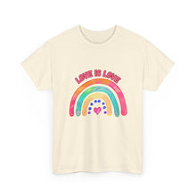 Load image into Gallery viewer, Love is Love Rainbow T- Shirt - ALL Sizes - S - 5XL