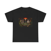 Load image into Gallery viewer, Monsters Playing Poker Fun Night Frankenstein Dracula Wolfman Graphic T-Shirt