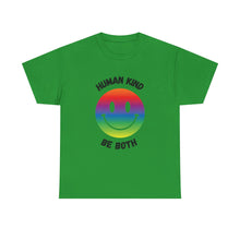Load image into Gallery viewer, Human Kind Be Both Rainbow Smiley T-Shirt - ALL Sizes - S - 5XL