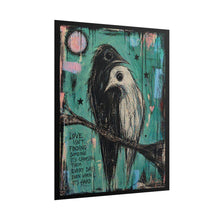 Load image into Gallery viewer, Bird Lovers Poster — 'Love Isn’t Finding Someone' Rolled Art Print