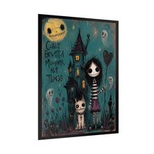 Load image into Gallery viewer, Collect Beautiful Moments Not Things Rolled Poster — Gothic Whimsical Haunted Fantasy Wall Art