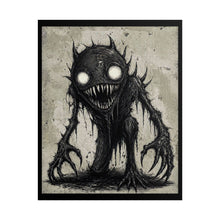 Load image into Gallery viewer, Horror Monster Art Poster — Creepy Dark Sketch Wall Art (Rolled Poster)