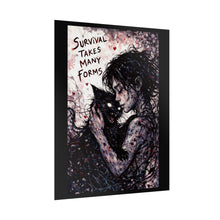 Load image into Gallery viewer, Survival Takes Many Forms Poster – Emotional Gothic Art Print