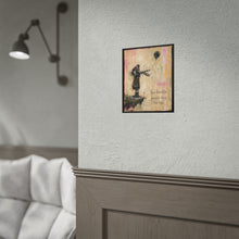 Load image into Gallery viewer, Rolled Poster — Inspirational "Keep Holding On, Beautiful Things Take Time" Wall Art