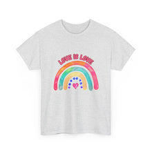 Load image into Gallery viewer, Love is Love Rainbow T- Shirt - ALL Sizes - S - 5XL