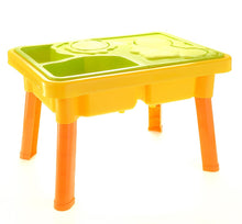 Load image into Gallery viewer, 23"Sandbox Castle 2-In-1 Sand And Water Table Beach Play Set For Kids