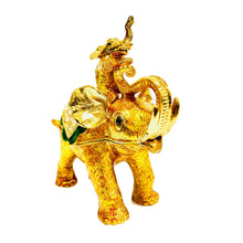 Load image into Gallery viewer, Golden Elephant Jewelry Case  (MINIMUM OF 2)