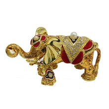 Load image into Gallery viewer, Golden Elephant Jewelry Case  (MINIMUM OF 2)
