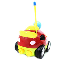 Load image into Gallery viewer, 4" Cartoon R/C Race Car Remote Control Toy For Toddlers (Red)