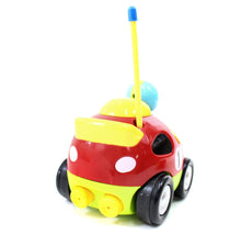 Load image into Gallery viewer, 4" Cartoon R/C Race Car Remote Control Toy For Toddlers (Red)