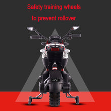 Load image into Gallery viewer, TAMCO-T2 painted blue kids 12V motorcycle ,hand drive, electric motorcycle Children ride on motorcycle