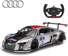 Load image into Gallery viewer, 12" 1:14 Audi R8 LMS Performance Model W/ LED Lights (White)