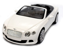 Load image into Gallery viewer, 1:12 RC Bentley Continental GT Convertible (White)