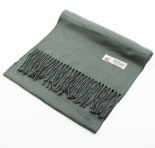 Load image into Gallery viewer, Solid Color Cashmere Feel Scarf 12-pack Grey
